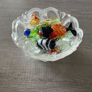 Vintage Murano Glass Candy Set